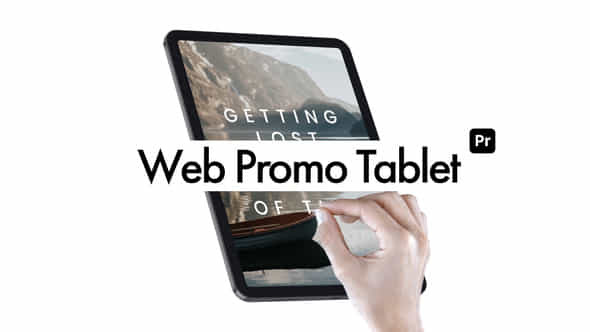 Web Promo Tablet For Premiere Pro - VideoHive 50447446