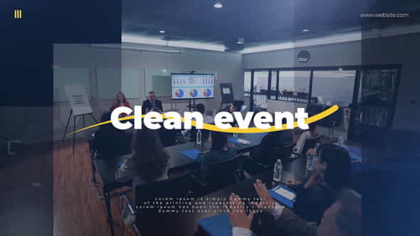 Clean Event - VideoHive 40115713