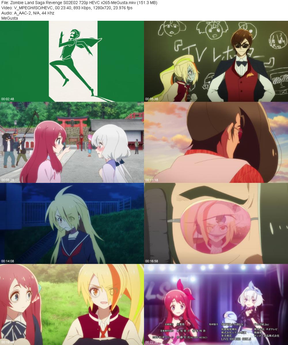 Zombie Land Saga Revenge S02E02 720p HEVC x265