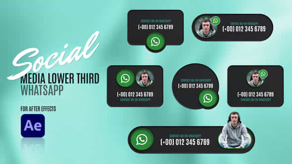 Social Media Lower - VideoHive 48664514