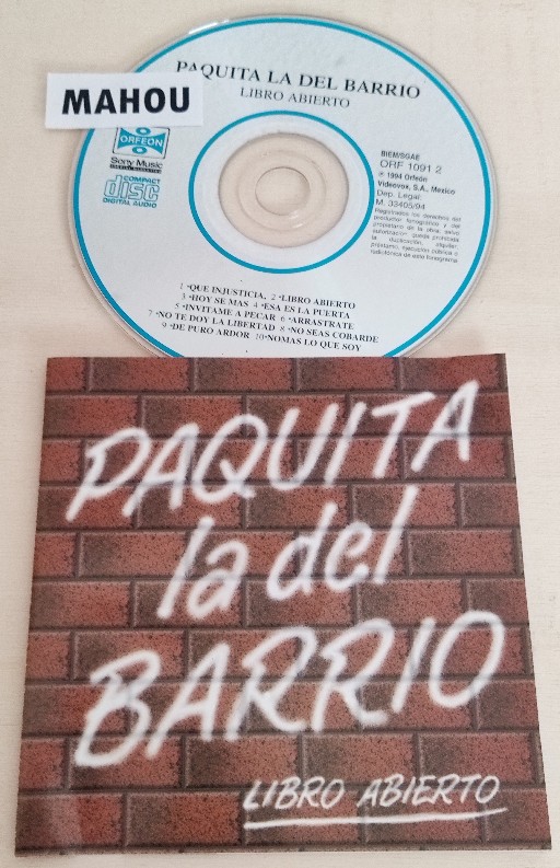 Paquita La Del Barrio-Libro Abierto-ES-CD-FLAC-1994-MAHOU