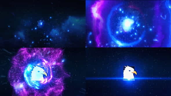 Space Explosion Logo Opener - VideoHive 16085414
