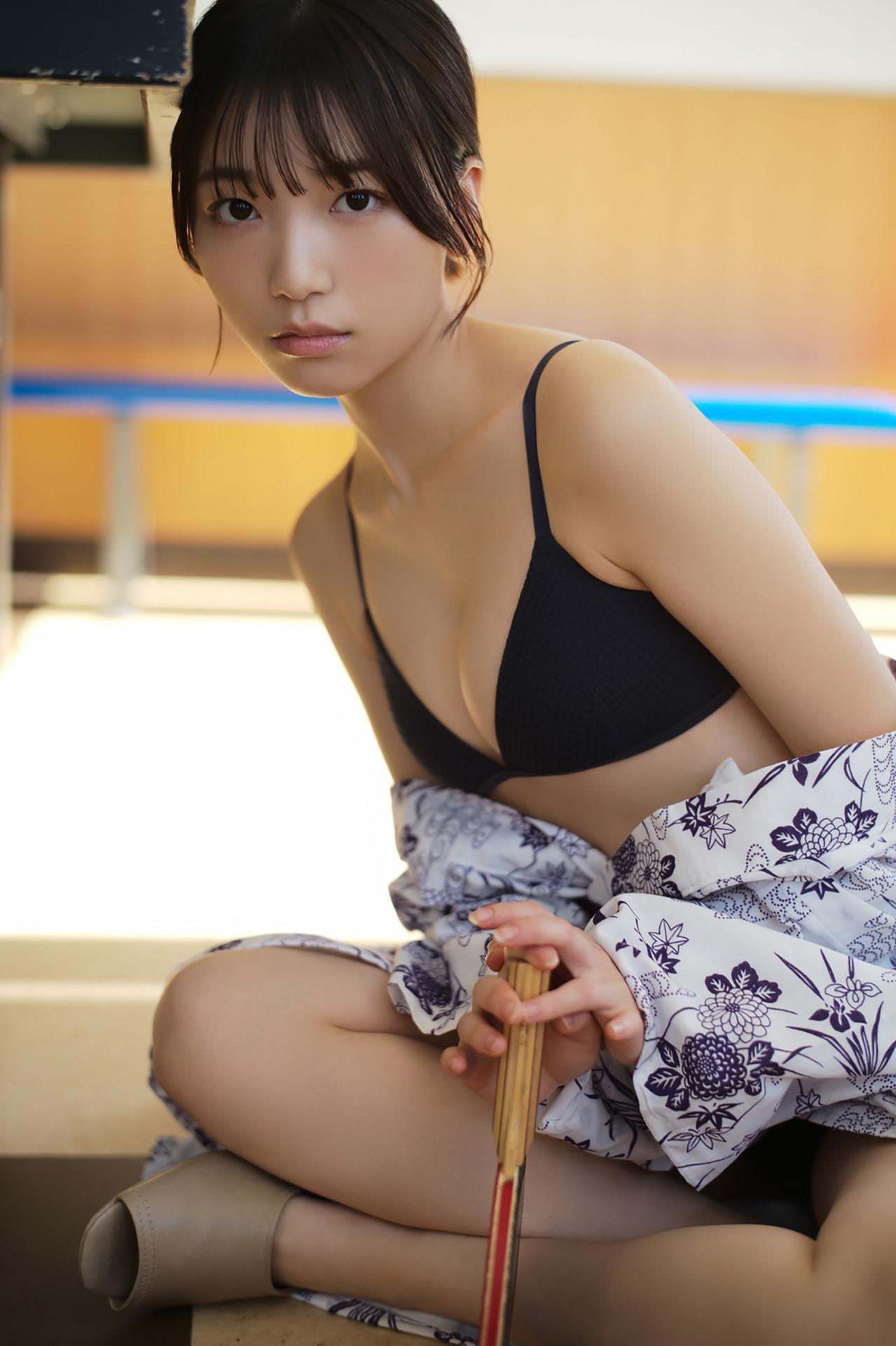 Miku Funai 船井美玖, ヤングチャンピオンデジグラ 「僕と彼女の2日間。」 Set.01(18)