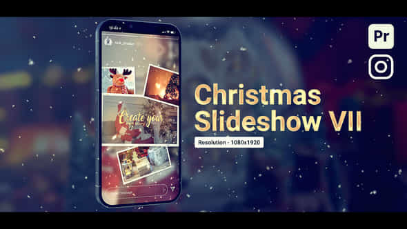 Christmas Slideshow Vii Vertical - VideoHive 49895964