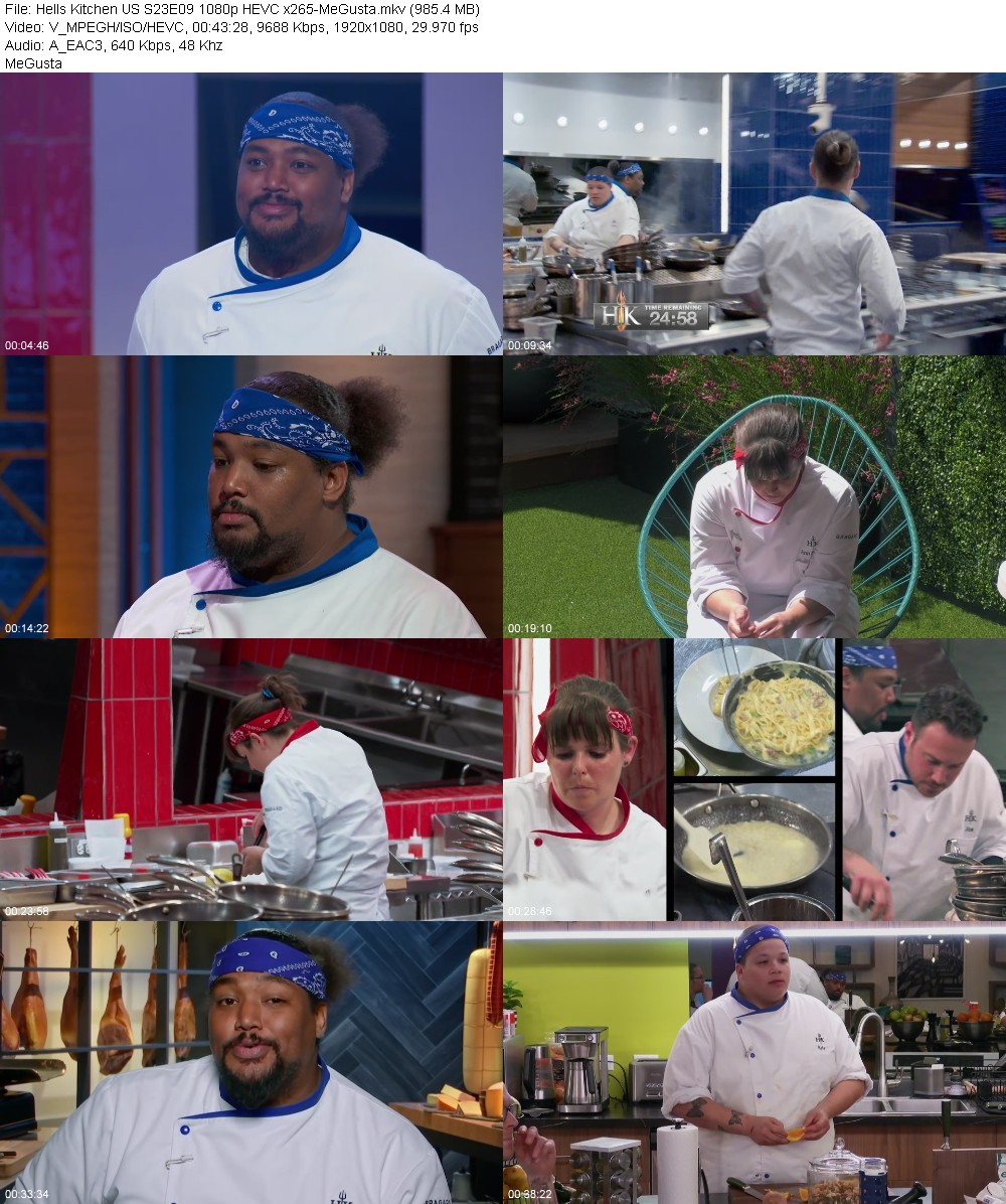 Hells Kitchen US S23E09 1080p HEVC x265-MeGusta