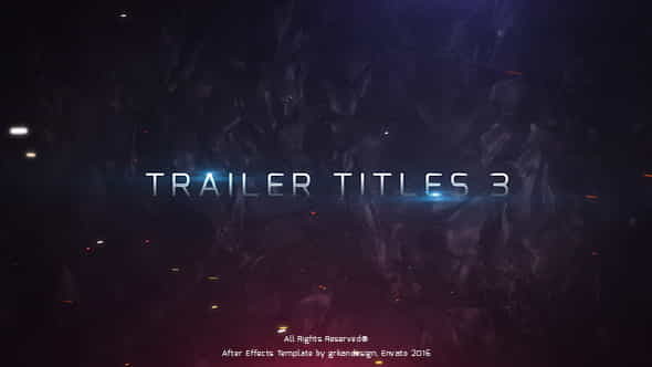 Trailer Titles 3 - VideoHive 15925573