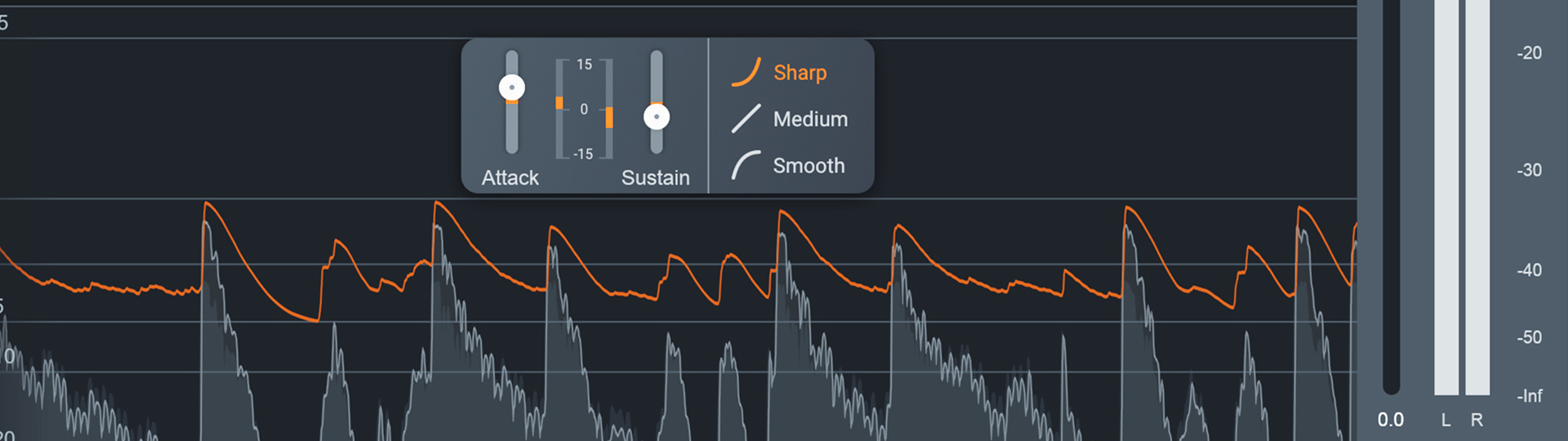 Modelador transitorio de neutrones iZotope