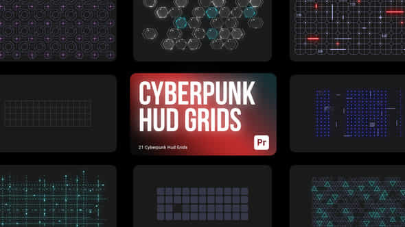Cyberpunk Grid - VideoHive 44755717