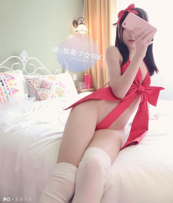 网红发条少女-情人节特辑大胆写真(22)