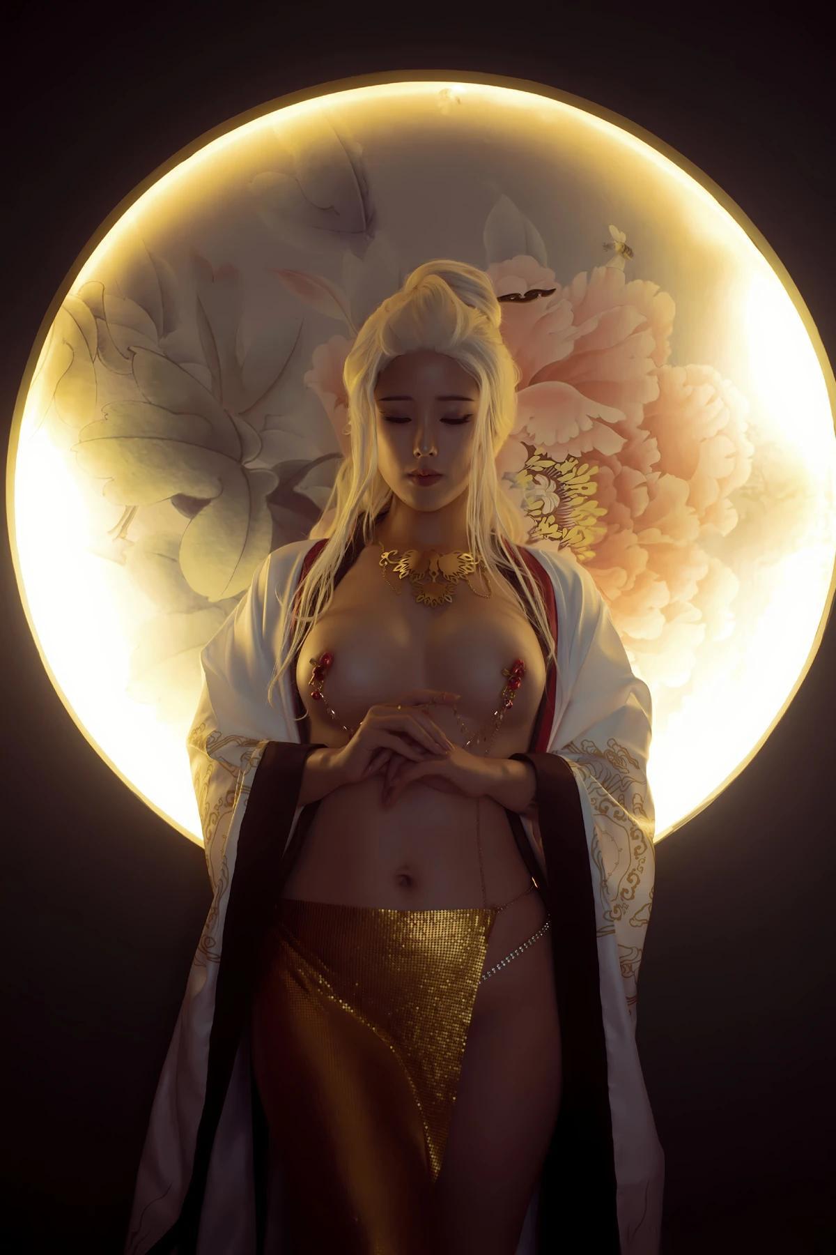 Cosplay 钛合金TiTi – 黑神话悟空 铁扇公主(9)