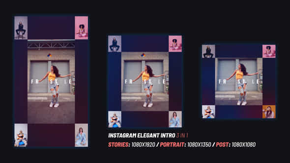 Elegant Instagram Intro - VideoHive 57046112