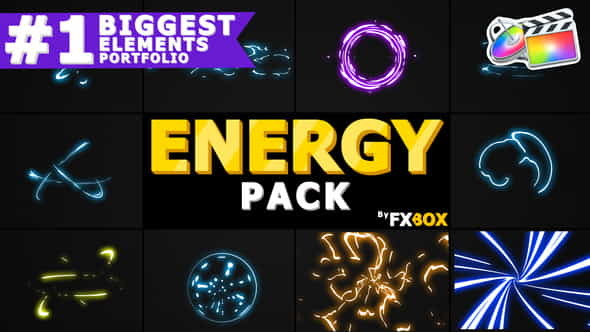 Hand-Drawn Energy Charges | FCPX - VideoHive 25543322