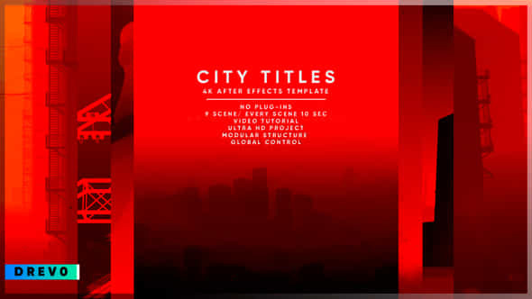 City Titles Sequence - VideoHive 27244109