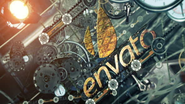 Mechanical Logo Reveal - VideoHive 3883817