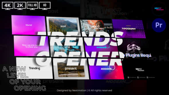 Trends Opener - VideoHive 38510456