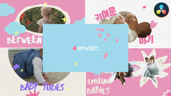 Baby Slides For Davinci Resolve - VideoHive 48887688