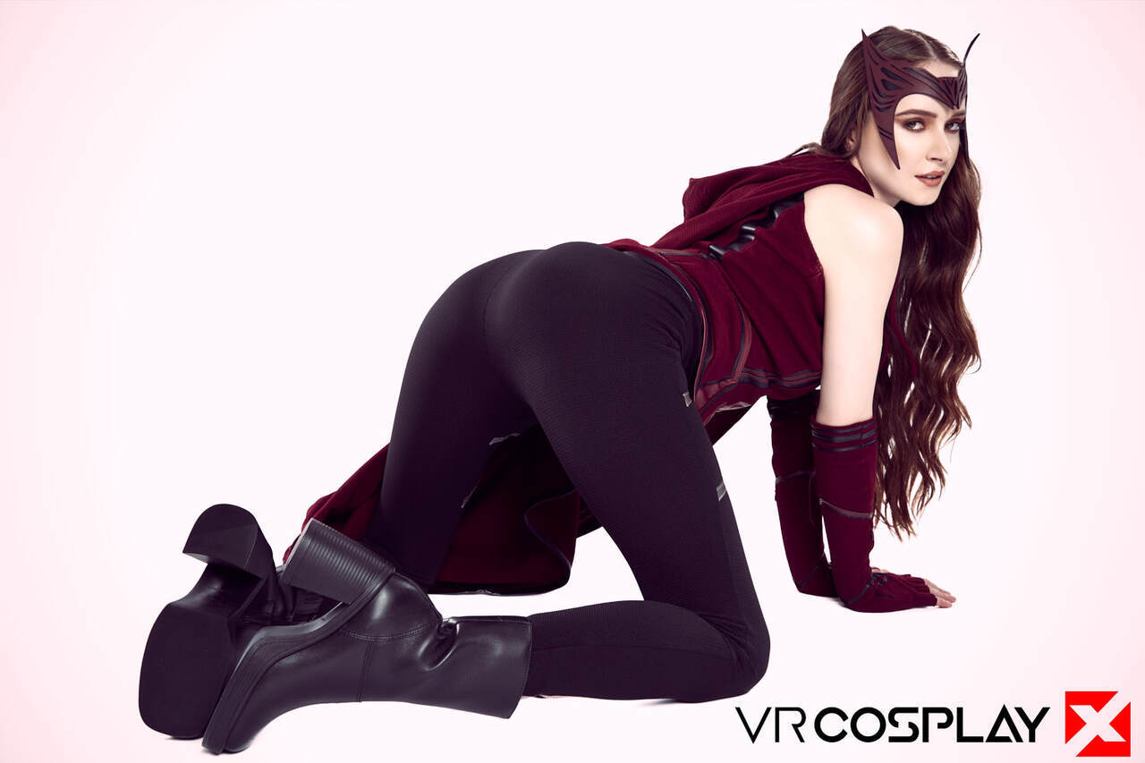 [VRCosplayX] Hazel Moore as Scarlet Witch