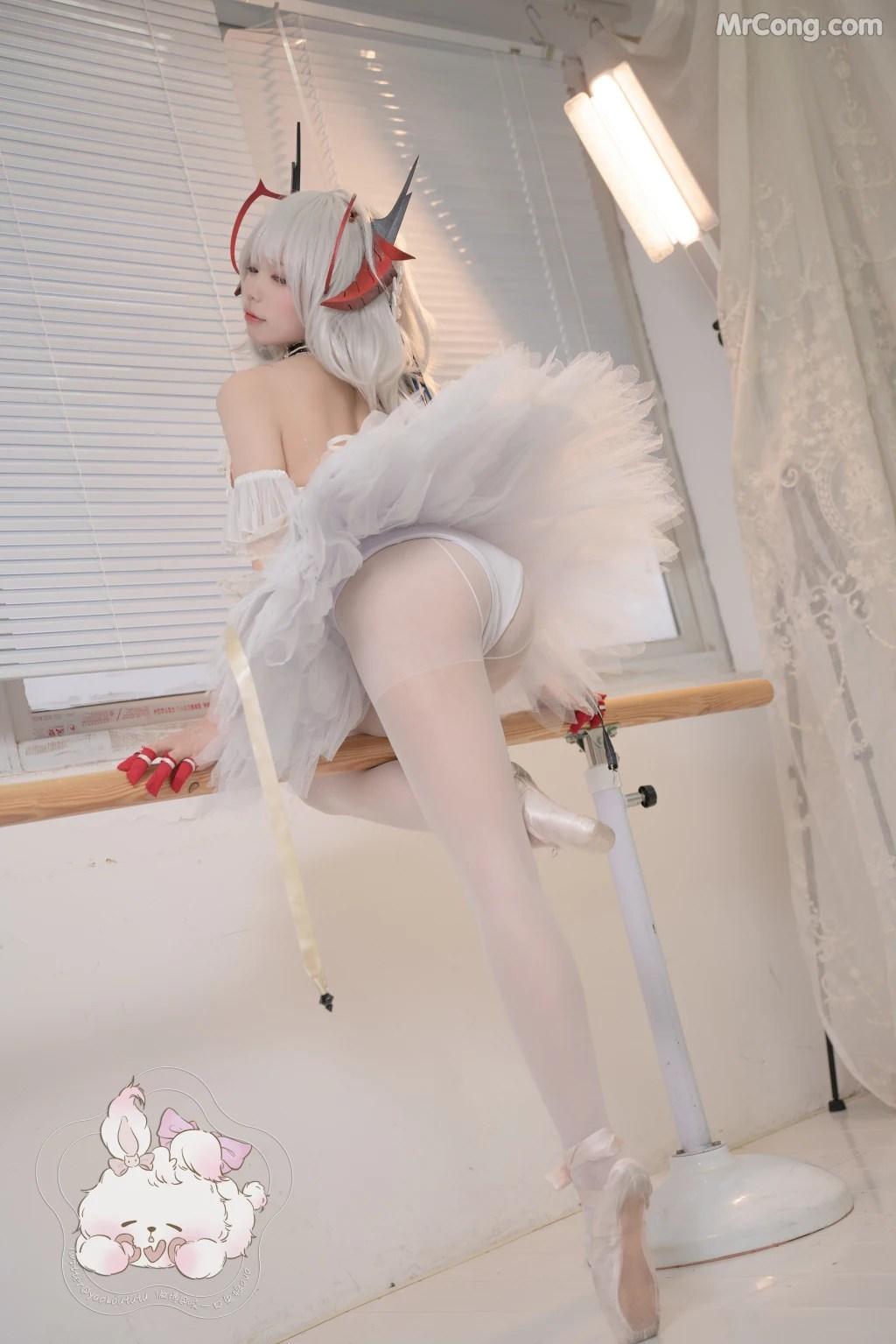 Coser@黏黏团子兔: W天鹅之舞 (55 photos )(33)