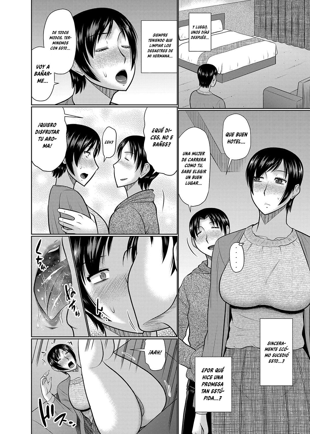 [Hatakeyama Tohya] Oba to Haha ga Ochiru Made Ch. 1  Hasta que mi tía y mi madre sean mías Capítulo 1 (COMIC Magnum Vol. 129) [Spanish] [Dr.Boi.Trads]