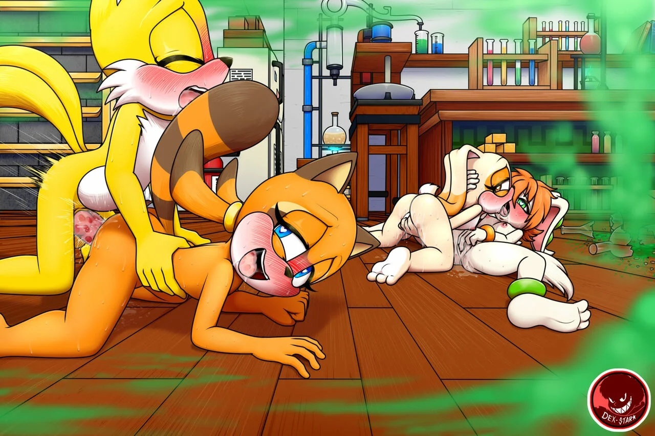 Tails having Fun with Marine Cream and Milla - 0