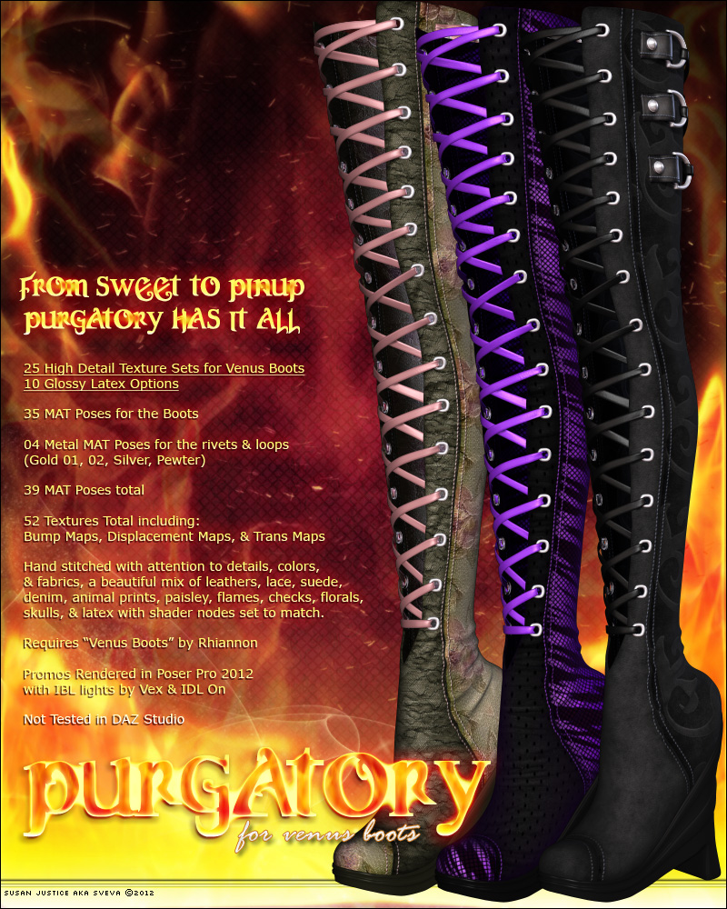 Purgatory for venus boots