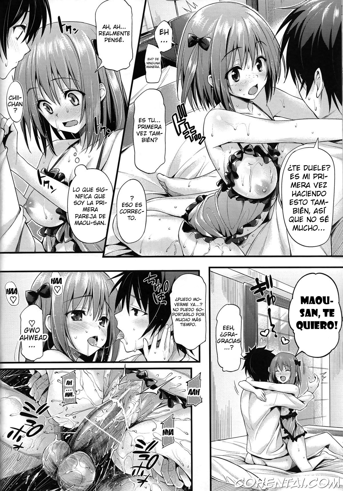 BABY DOLL (Hataraku Maou-sama!) xxx comics manga porno doujin hentai español sexo 