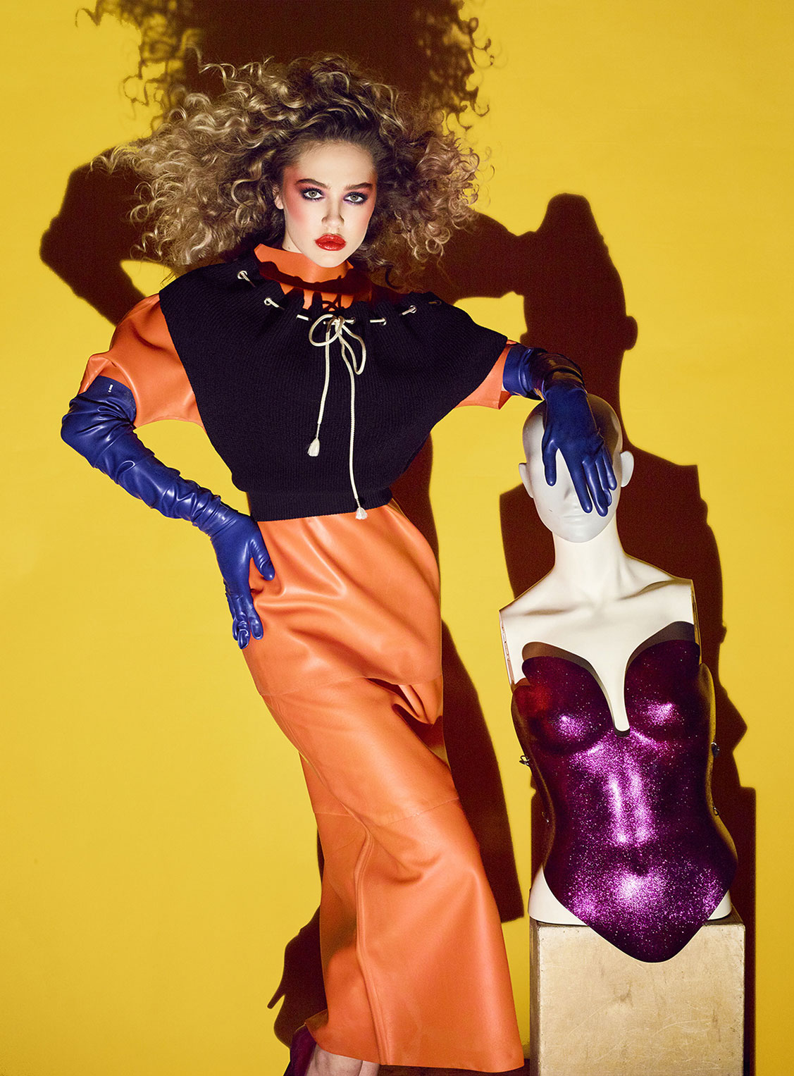Delilah Belle Hamlin by Enrique Vega Делайла Белле и модные манекены, фотограф Энрике Вега / фото 13
