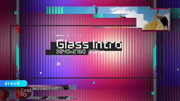 Glass Intro - VideoHive 52213257