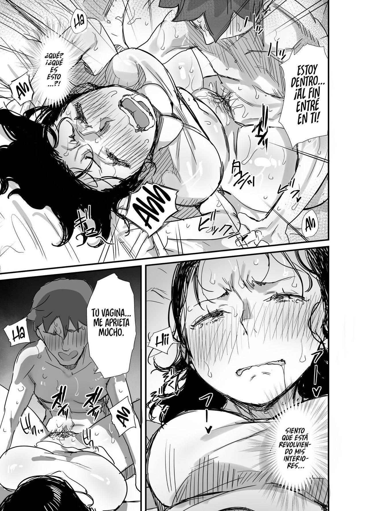 [Dynamic Mom (Onodera, Uni18)] Natsu to Oba-san 3  Verano con una Mujer Mayor 3 [Spanish] [Digital]