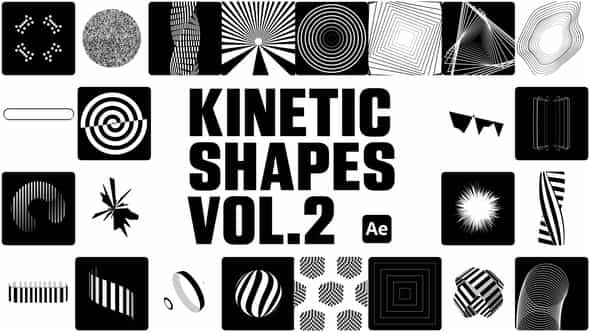 Kinetic Shapes 2 - VideoHive 53965013