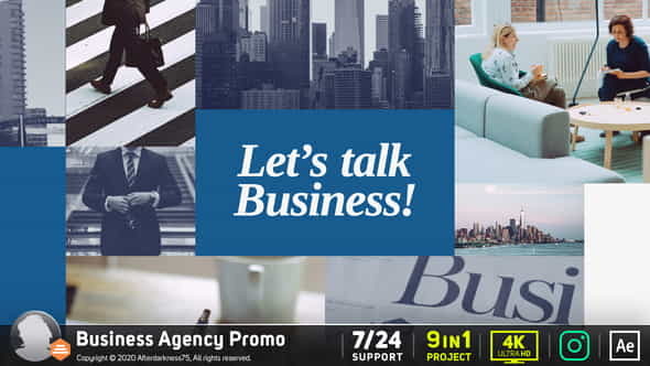 Business Agency Promo - VideoHive 26561144