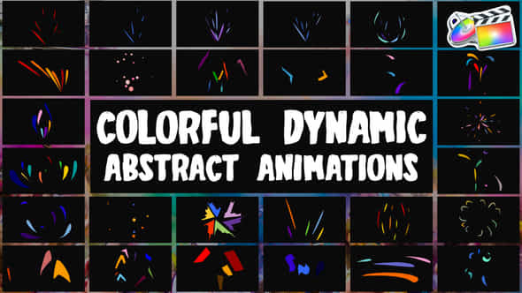 Colorful Dynamic Abstract - VideoHive 43704322