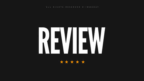 Review - VideoHive 48514295