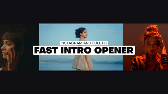 Fast Intro Opener - VideoHive 47818719