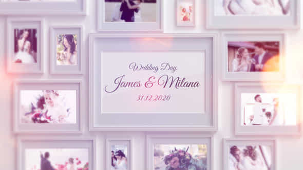 Wedding Slideshow - VideoHive 33813431