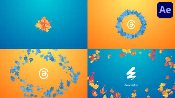 Autumn Logo For After Effects - VideoHive 53995127