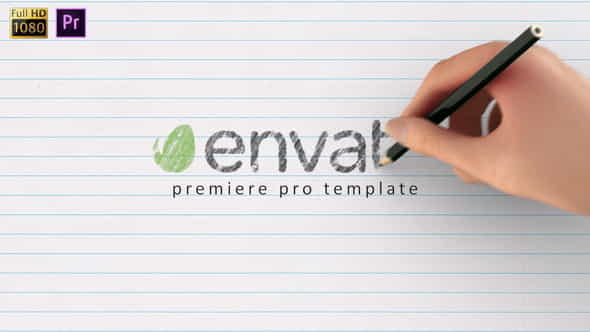 Drawing Logo - Premiere Pro | Logo Stings - VideoHive 27800884