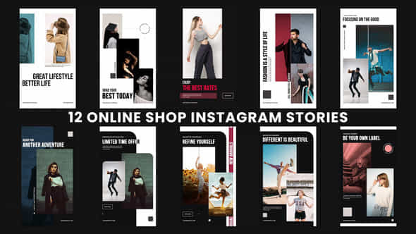 Online Shop Stories - VideoHive 38766628