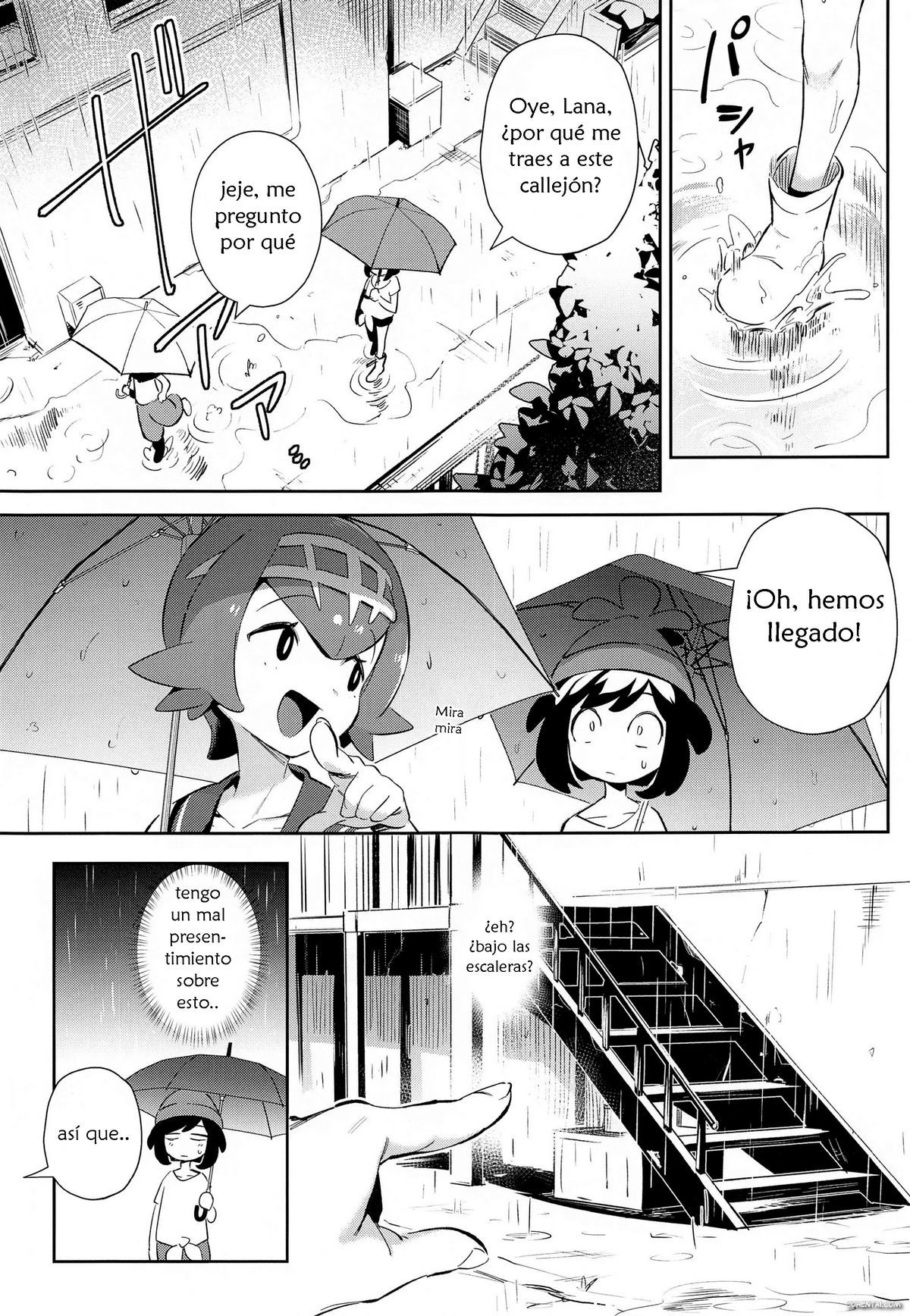 Onnanoko-tachi no Himitsu no Bouken 3 (Pokémon Sun & Moon) xxx comics manga porno doujin hentai español sexo 