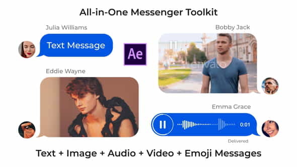 Messenger Toolkit - VideoHive 25647819