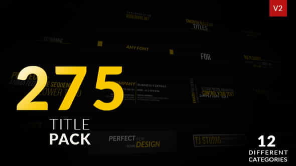 Titles - VideoHive 19267060