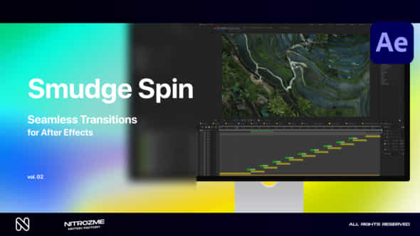 Smudge Spin Transitions Vol 02 - VideoHive 49968367