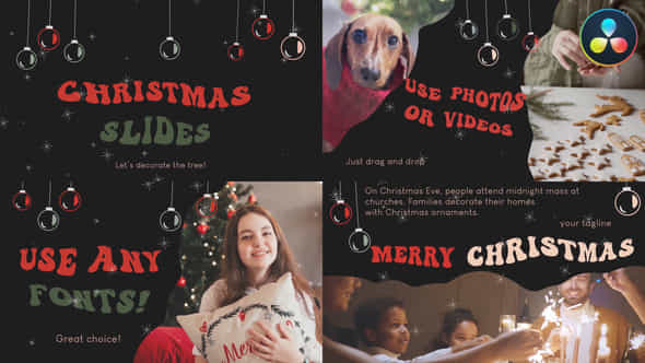 Christmas Greeting Scenes - VideoHive 42343543