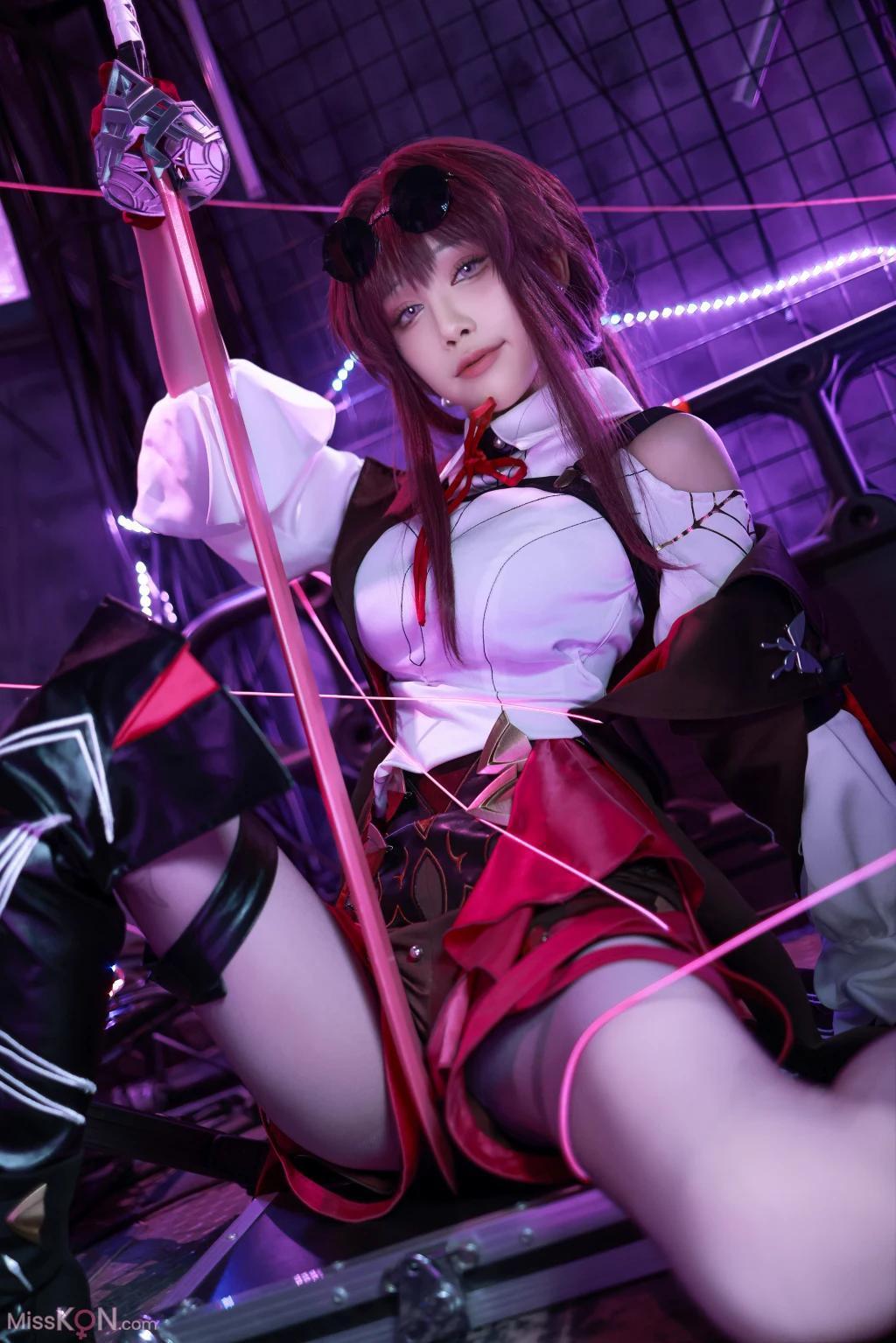 Coser@水淼Aqua: 崩坏 星穹铁道-卡芙卡 (93 photos)(85)