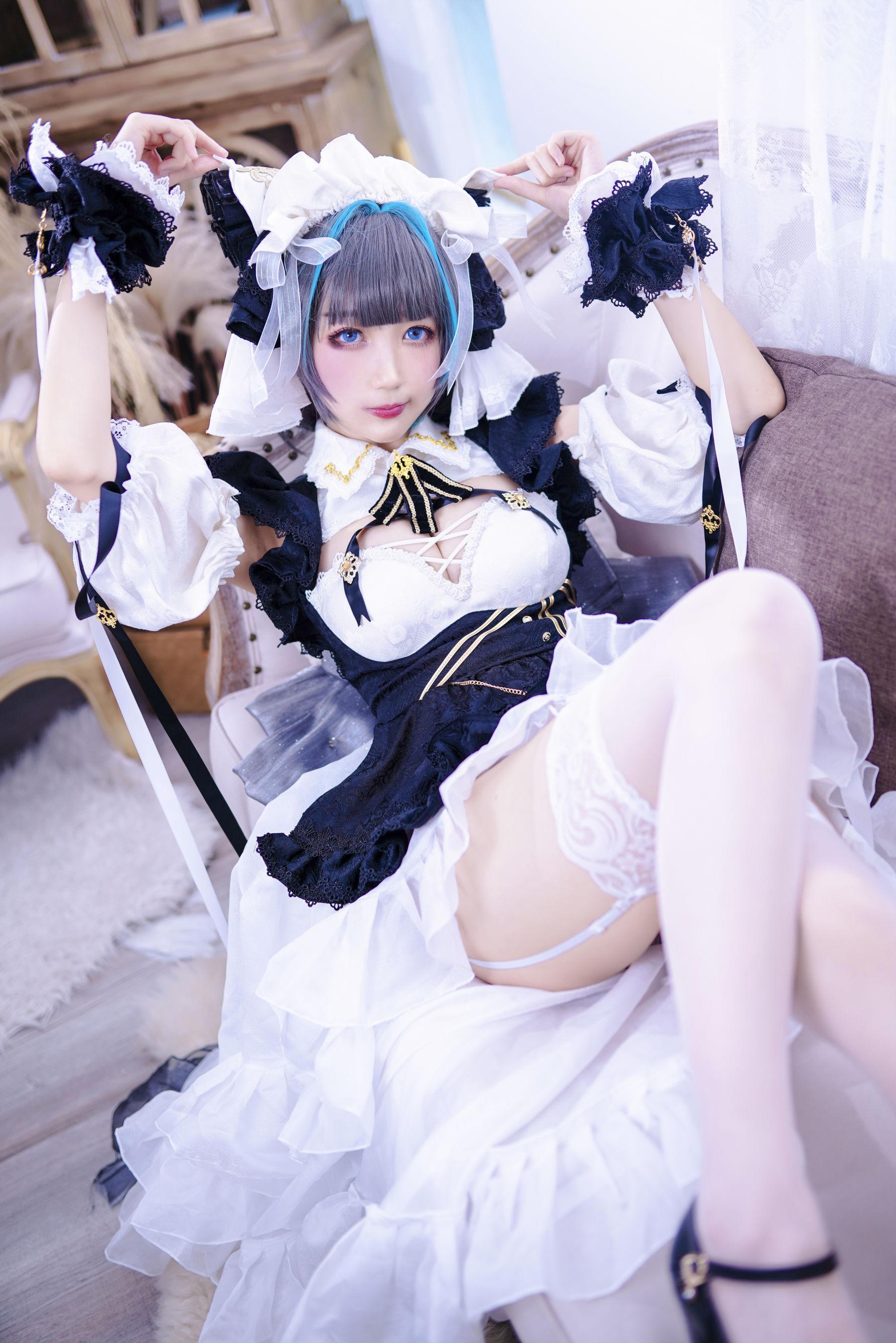 [COS福利] 周叽是可爱兔兔 – 柴郡猫猫 写真套图(18)