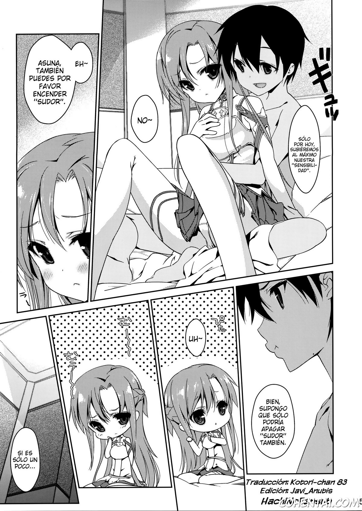 SPECIAL ASUNA ONLINE (Sword Art Online) xxx comics manga porno doujin hentai español sexo 