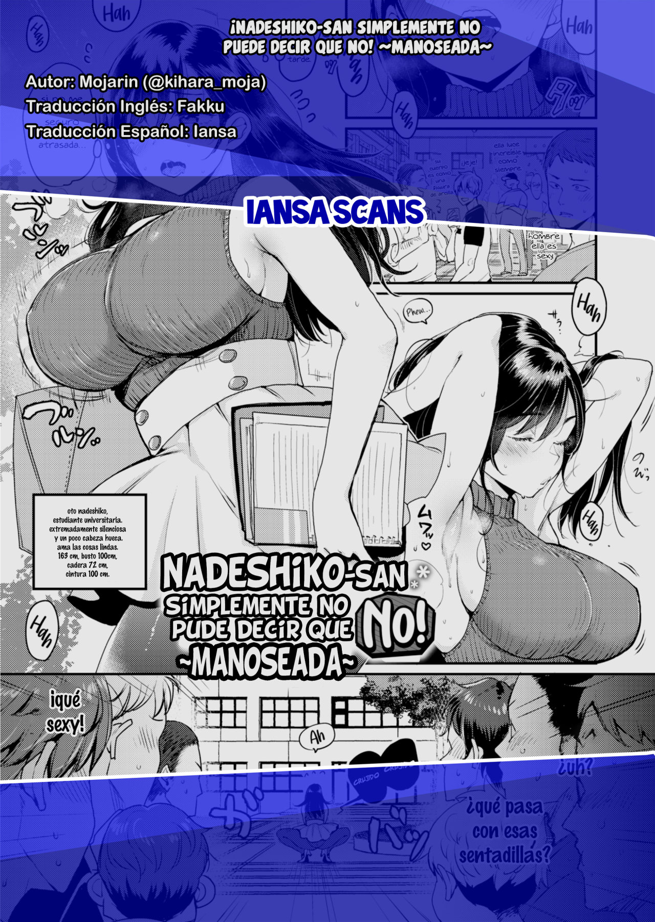 nadeshiko san simplemente no puede decir que no 1 - 15