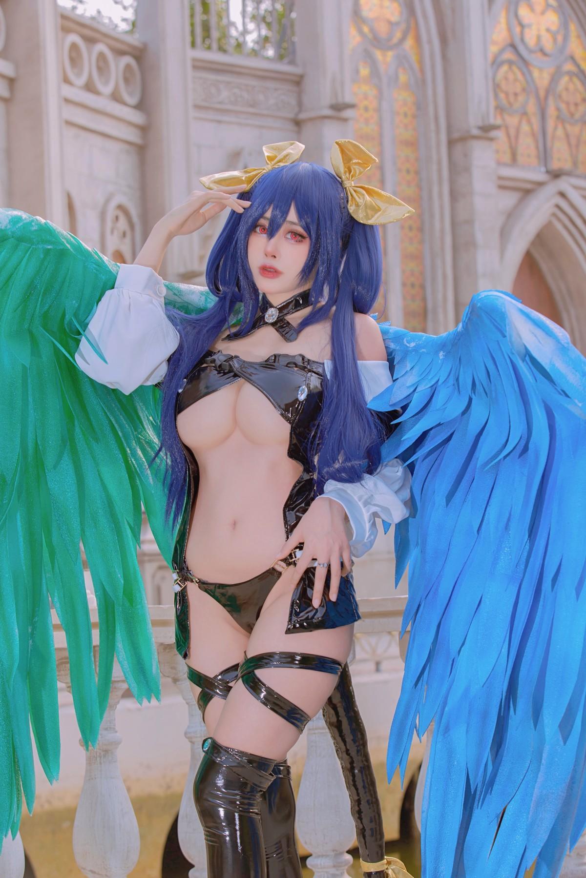 Cosplay 日本性感萝莉Byoru Dizzy Guilty Gear(10)