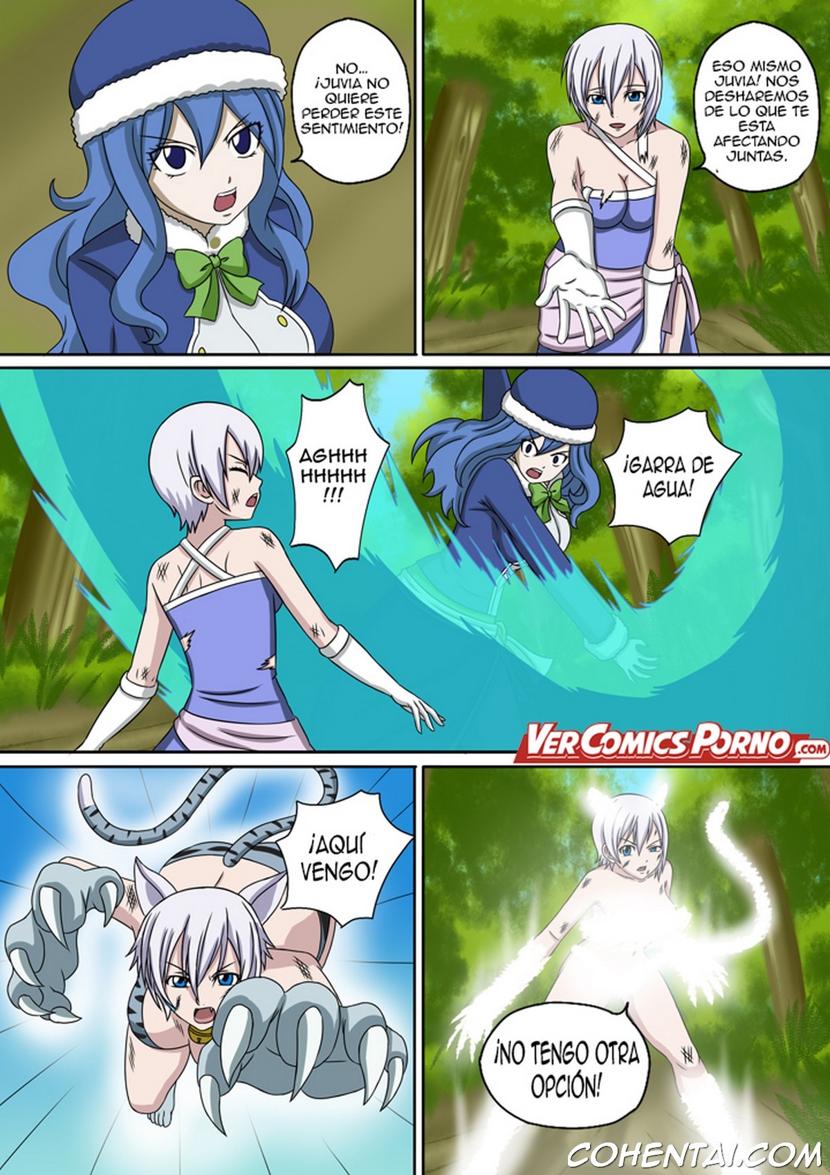 Fairy Hunting 4 (Fairy Tail) xxx comics manga porno doujin hentai español sexo 