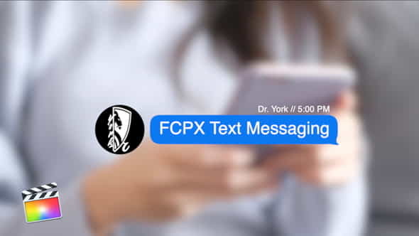 FCPX Text Messaging - VideoHive 26883978